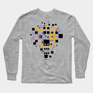 Cube skull Long Sleeve T-Shirt